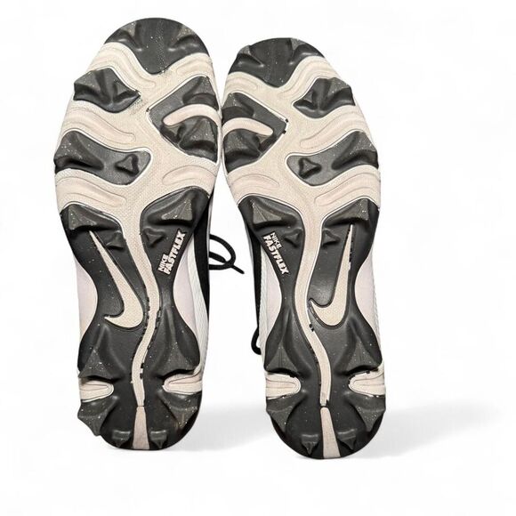 Nike Vapor Edge Shark II Men’s Football Cleats in black & white Sz 7.5 - Picture 6 of 8